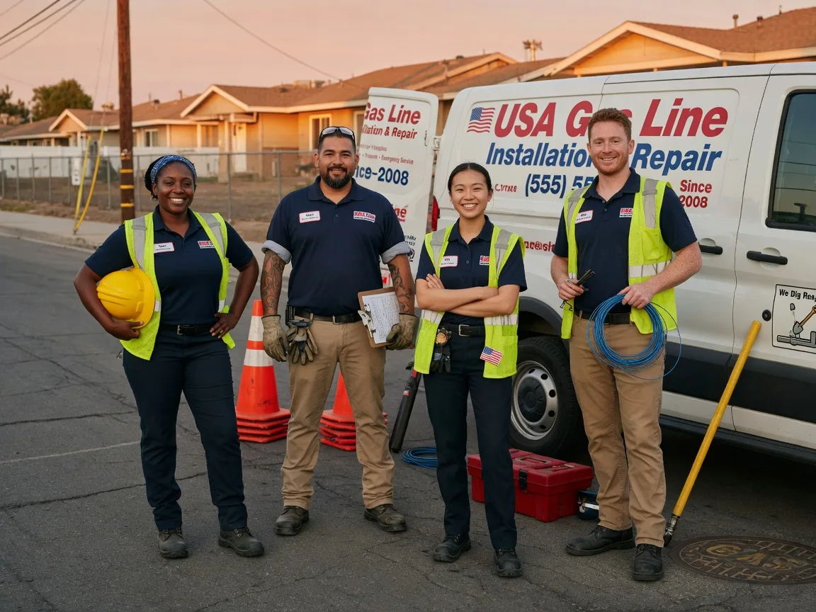 Gas Line Installation company in Saint Hilaire, MN